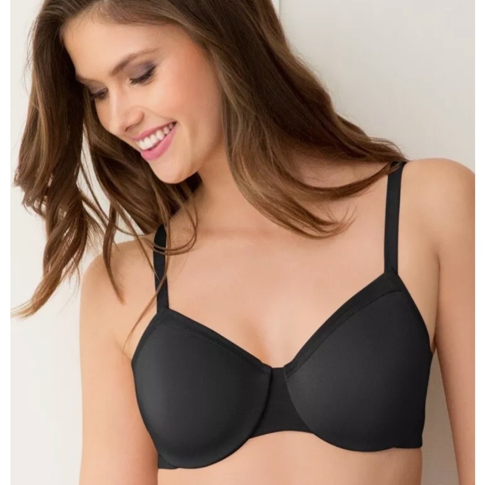 Wacoal Soft Cup Underwire Bra, Black, Size 38D